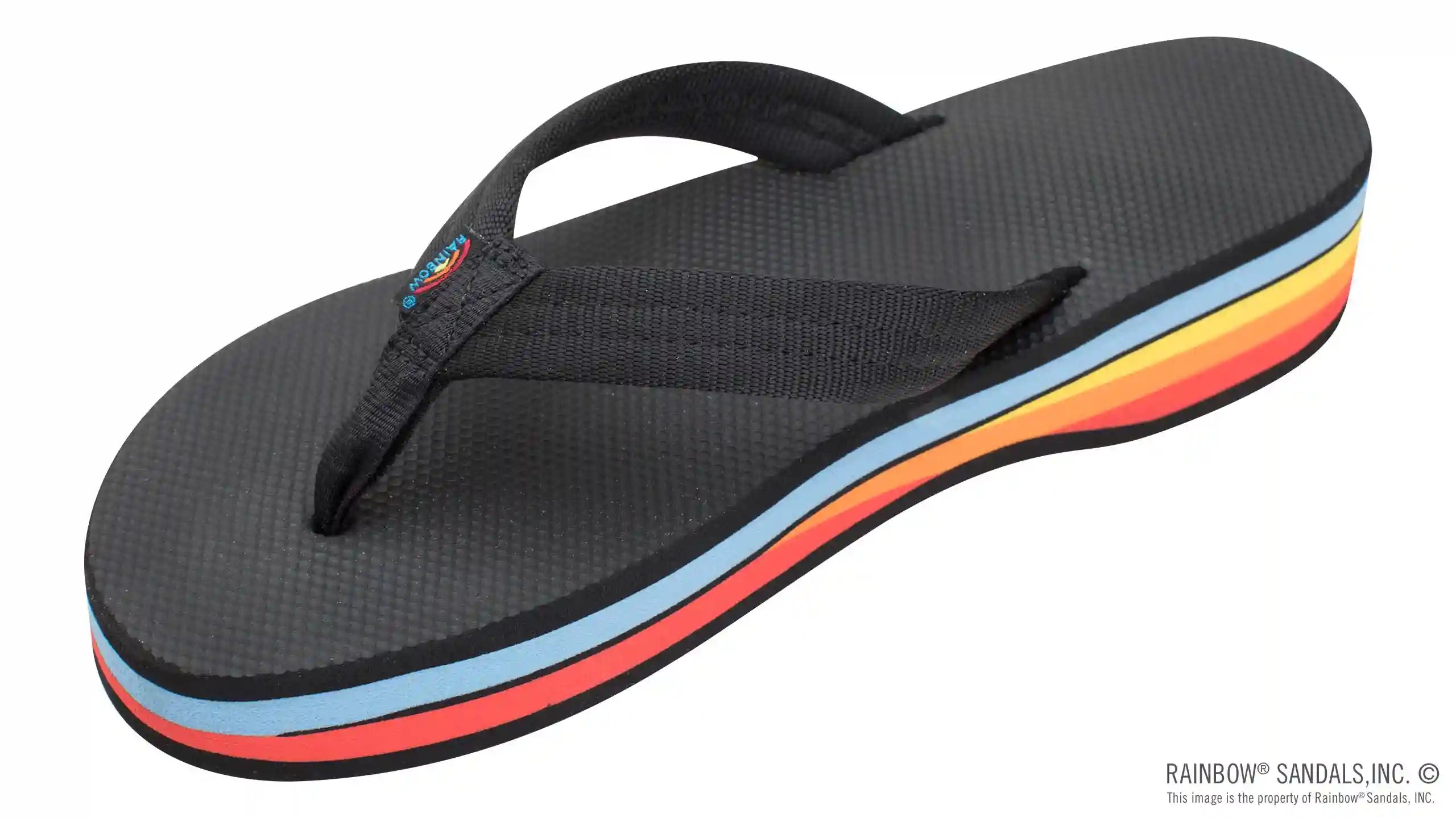 Four Layer Wedge Soft Rubber Top with EVA Filled 3/4 Nylon Strap - Image 6