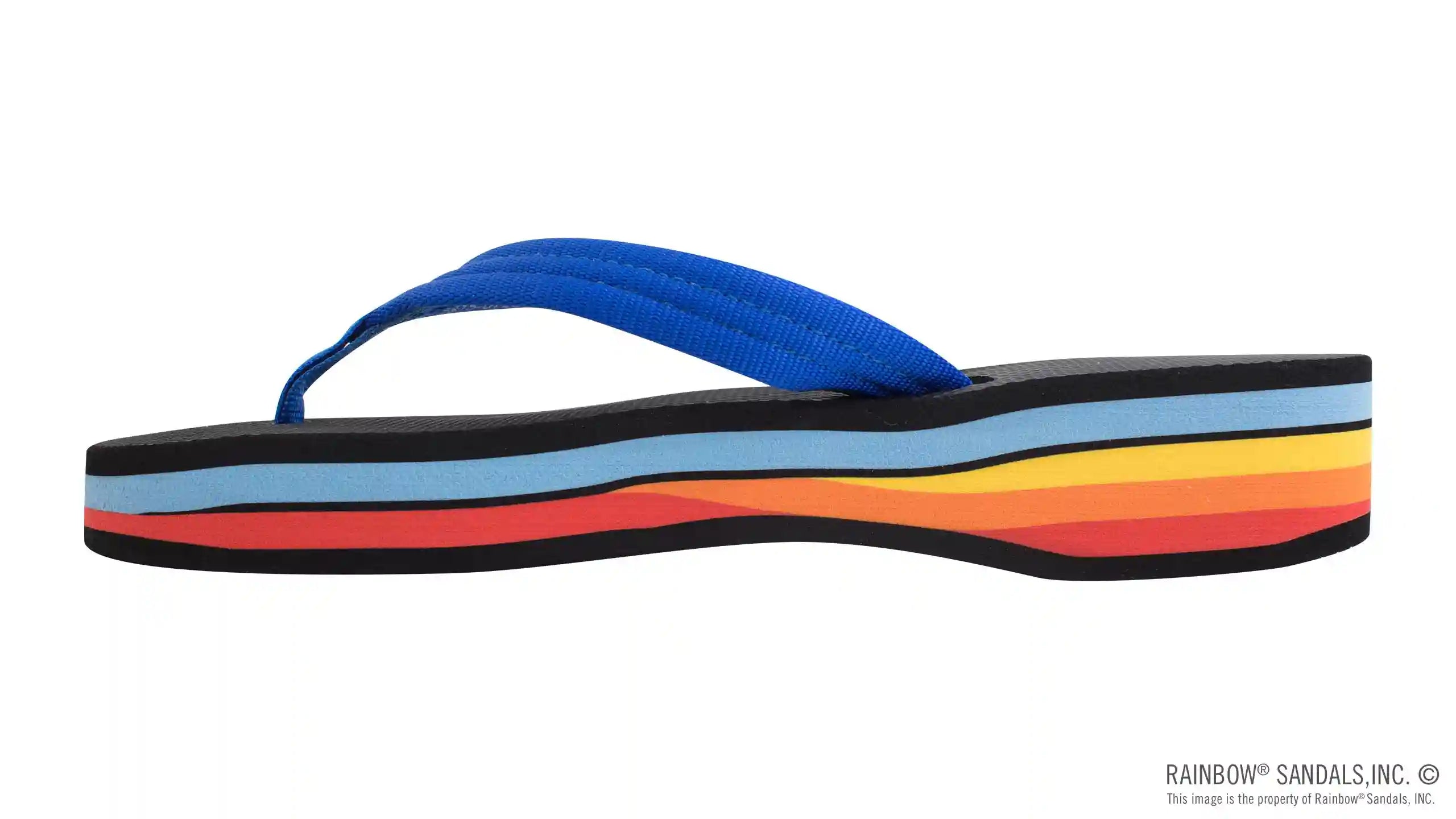 Four Layer Wedge Soft Rubber Top with EVA Filled 3/4 Nylon Strap - Image 12