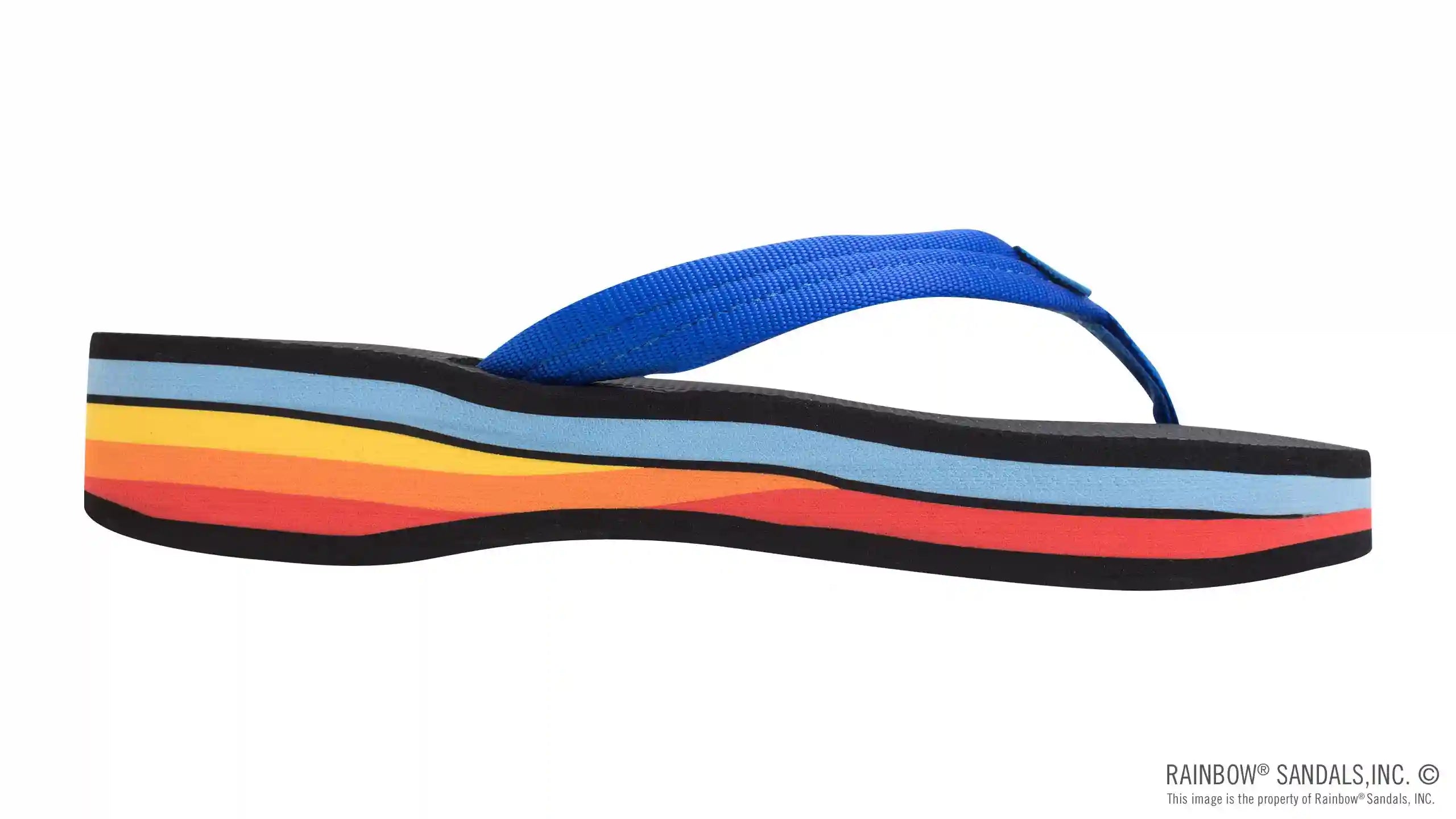 Four Layer Wedge Soft Rubber Top with EVA Filled 3/4 Nylon Strap - Image 14