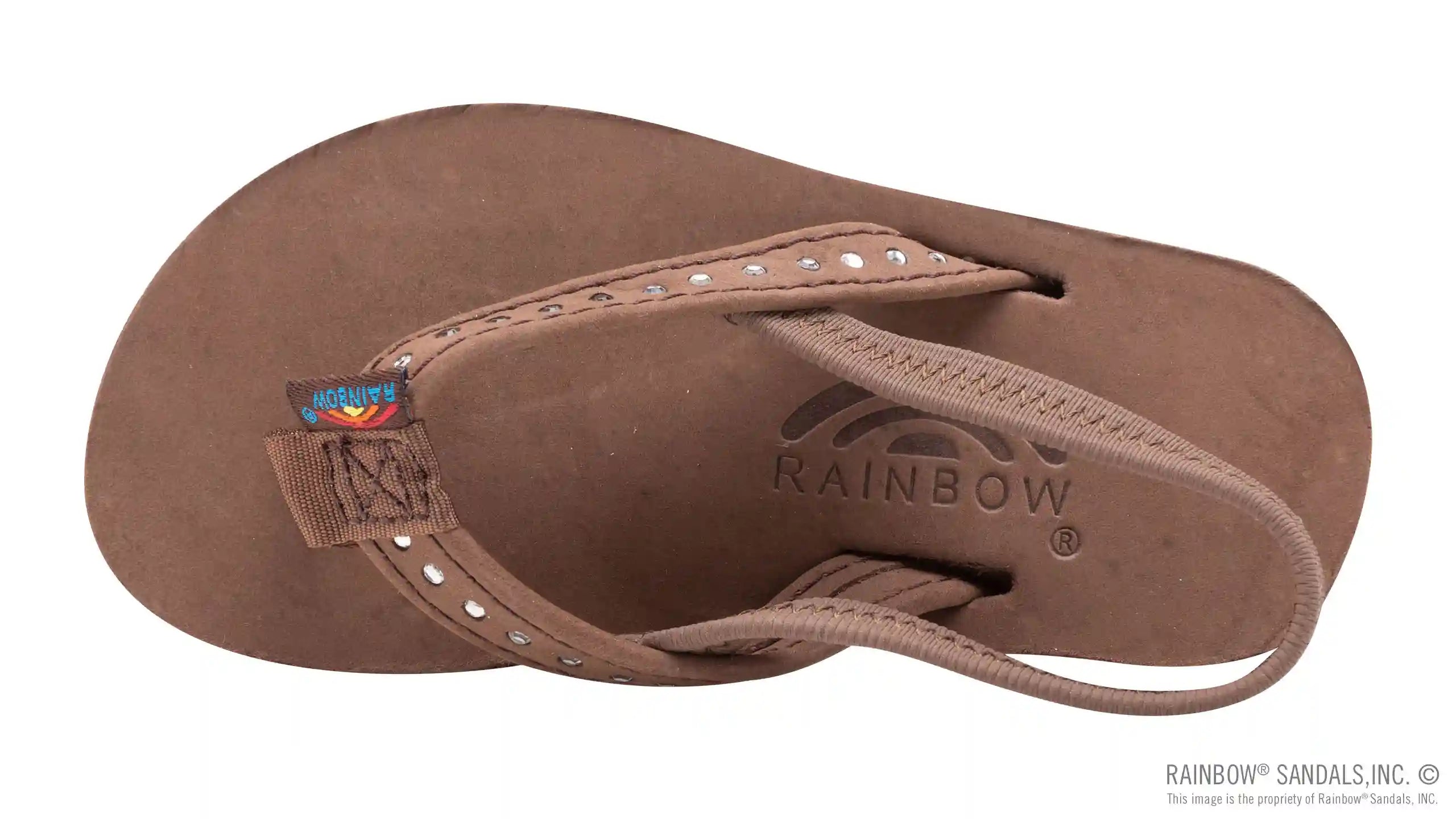 Kids Crystal Premier Leather 1/2 Narrow Strap - Image 3