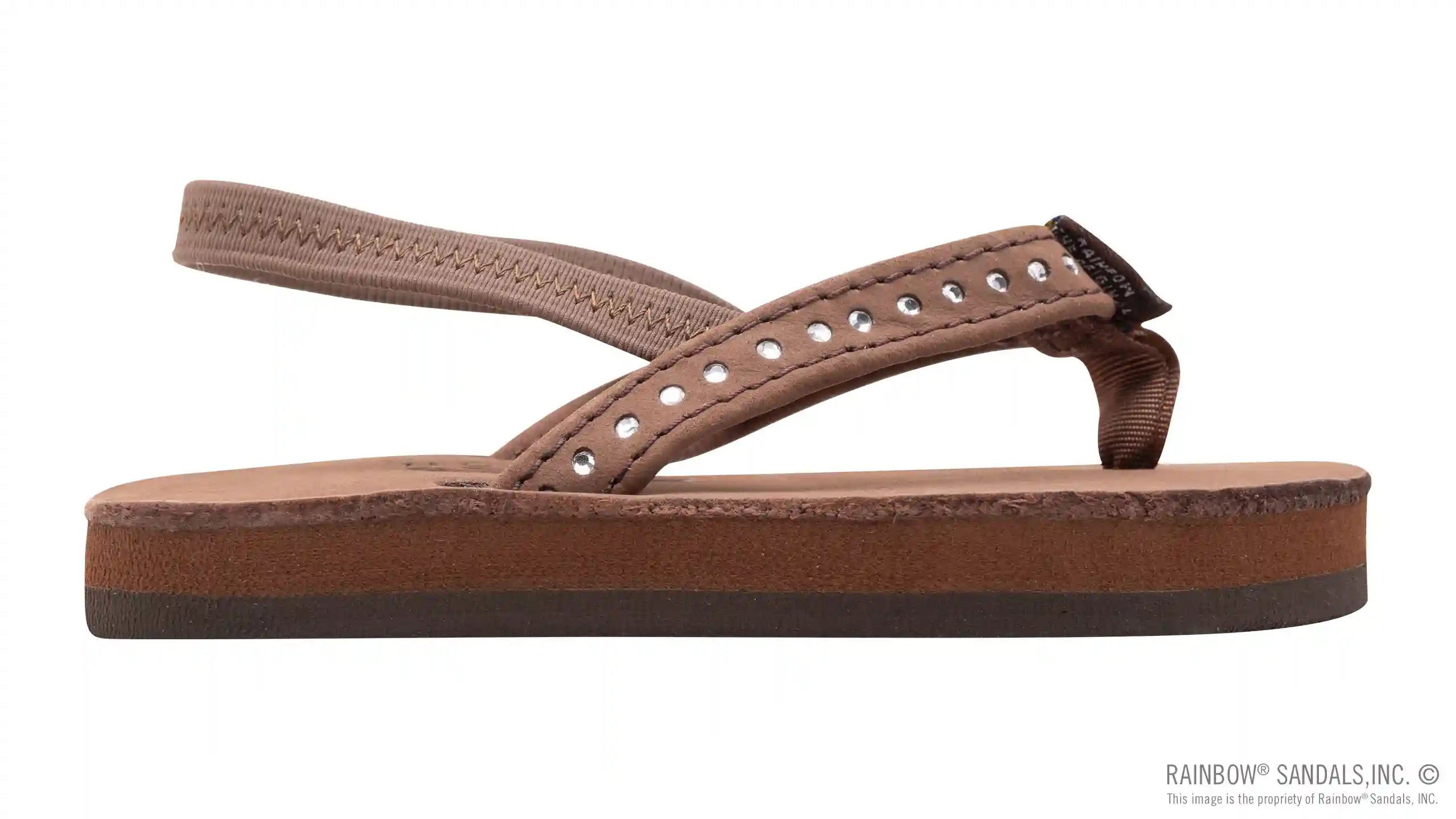 Kids Crystal Premier Leather 1/2 Narrow Strap - Image 4