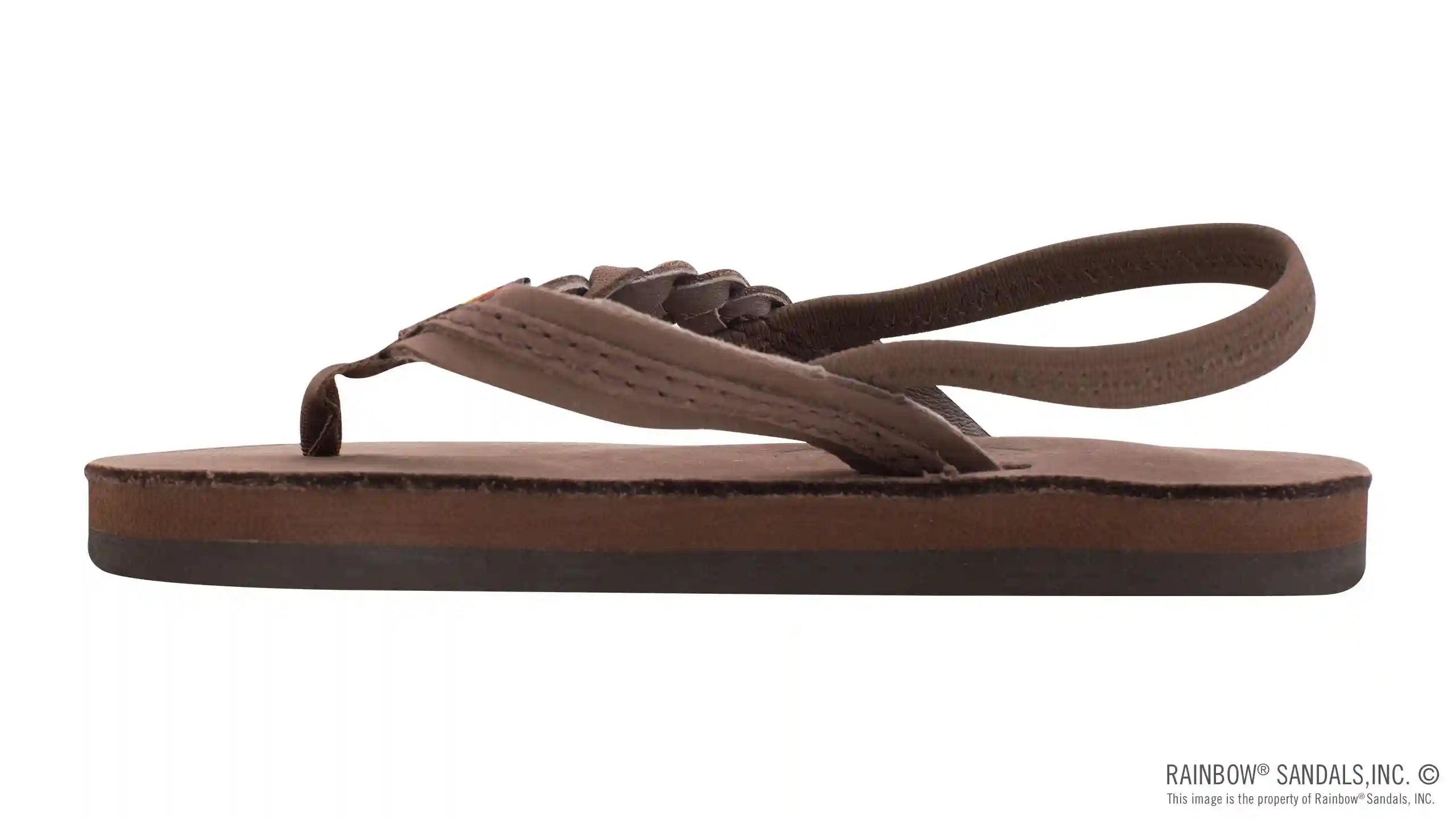 Kids Flirty Braidy- Premier Leather Braided 1/2 Strap - Image 7