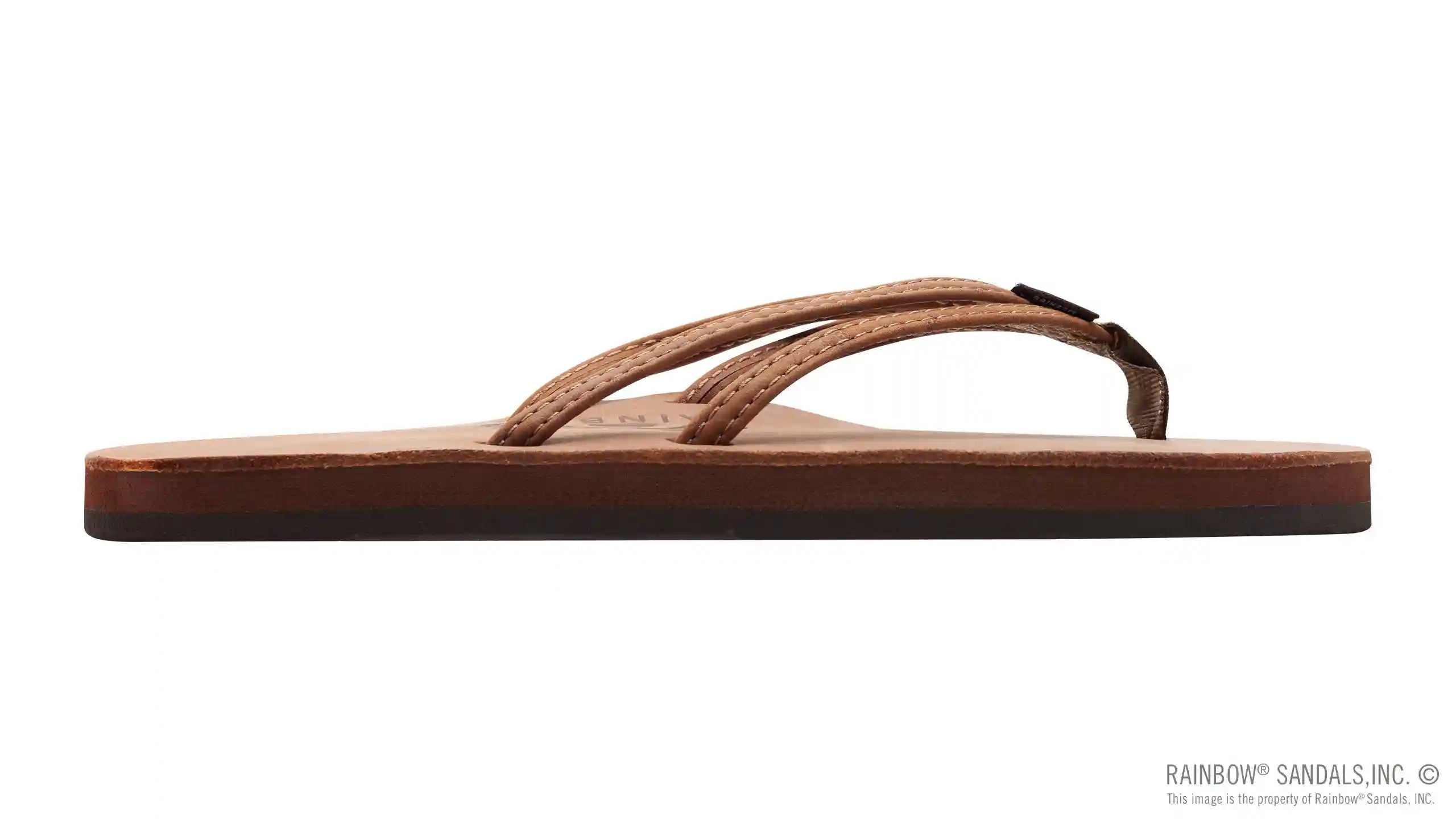 The Sandpiper - Luxury Leather Single Layer Arch Support with 1/3 Double Narrow Strap - Image 9