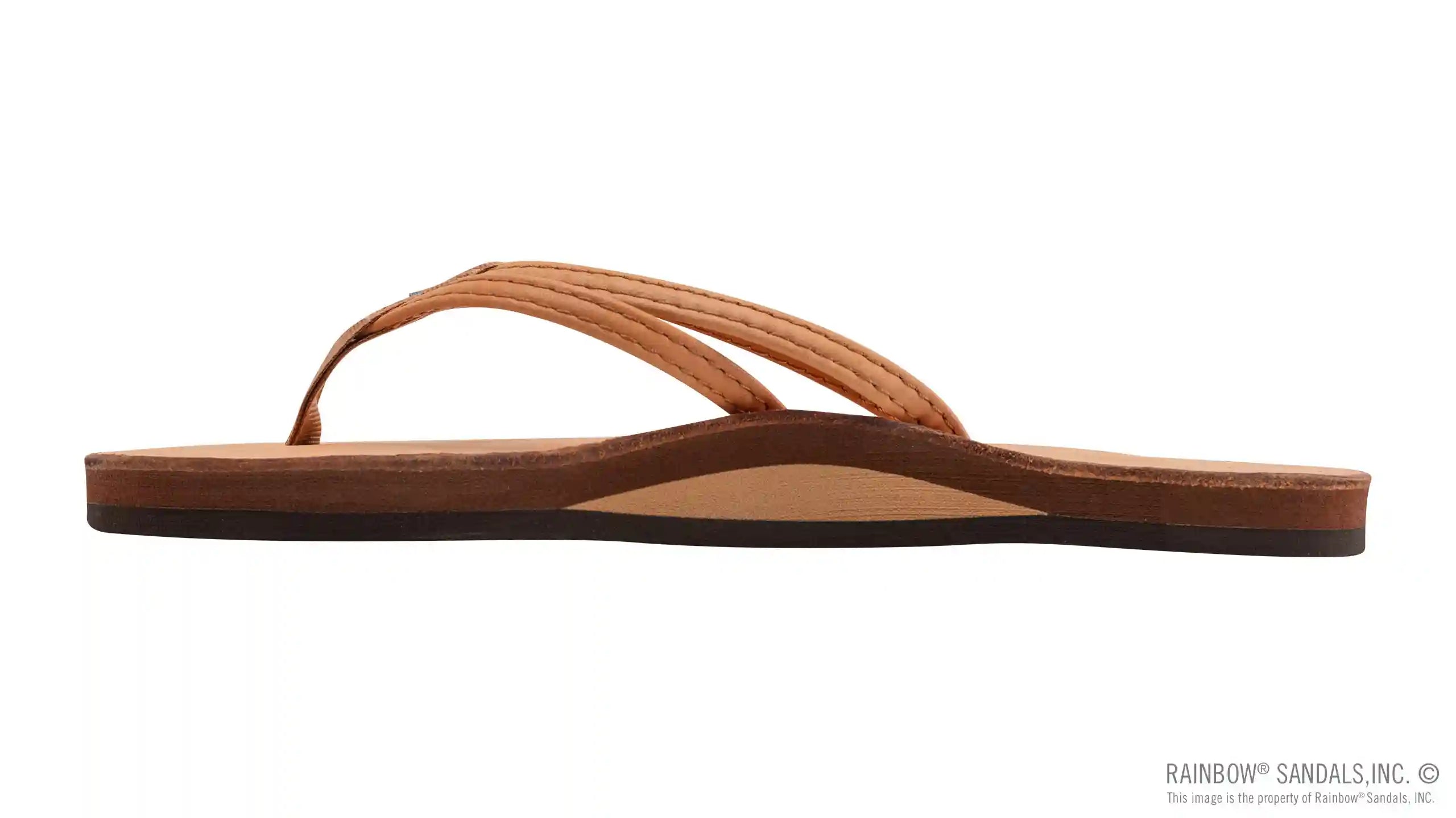 The Sandpiper - Luxury Leather Single Layer Arch Support with 1/3 Double Narrow Strap - Image 12