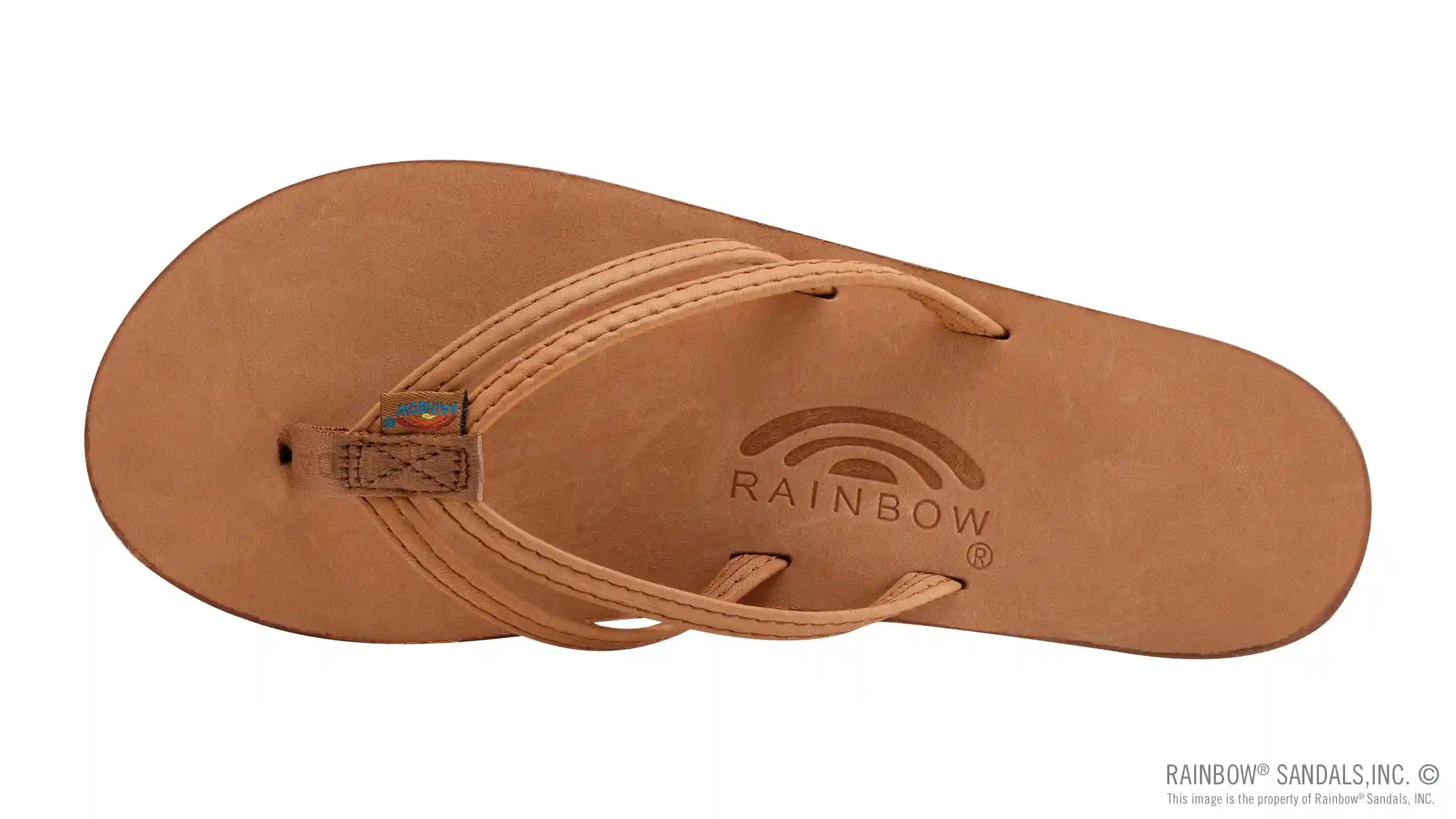 The Sandpiper - Luxury Leather Single Layer Arch Support with 1/3 Double Narrow Strap - Image 13