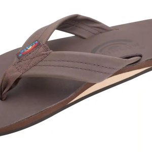 Single Layer Classic Leather with Arch Support 1 Strap