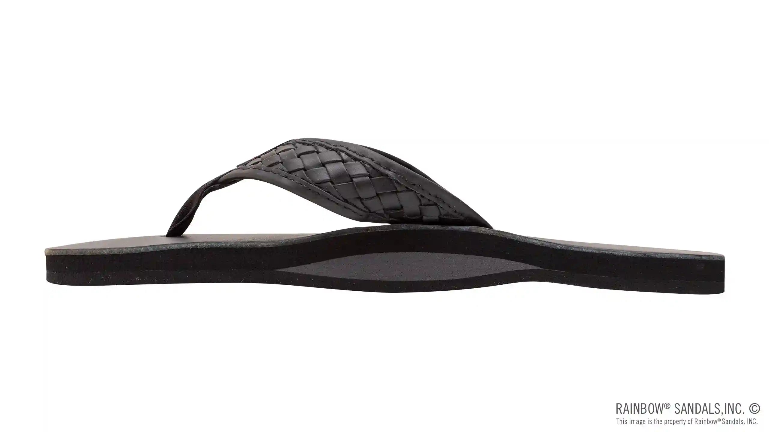 The Bentley - Classic Leather Top Sole with 1 Hand Woven Strap - Image 7