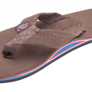 The Americana- Women's  Single layer eXpresso-Red White Blue Mid Sole