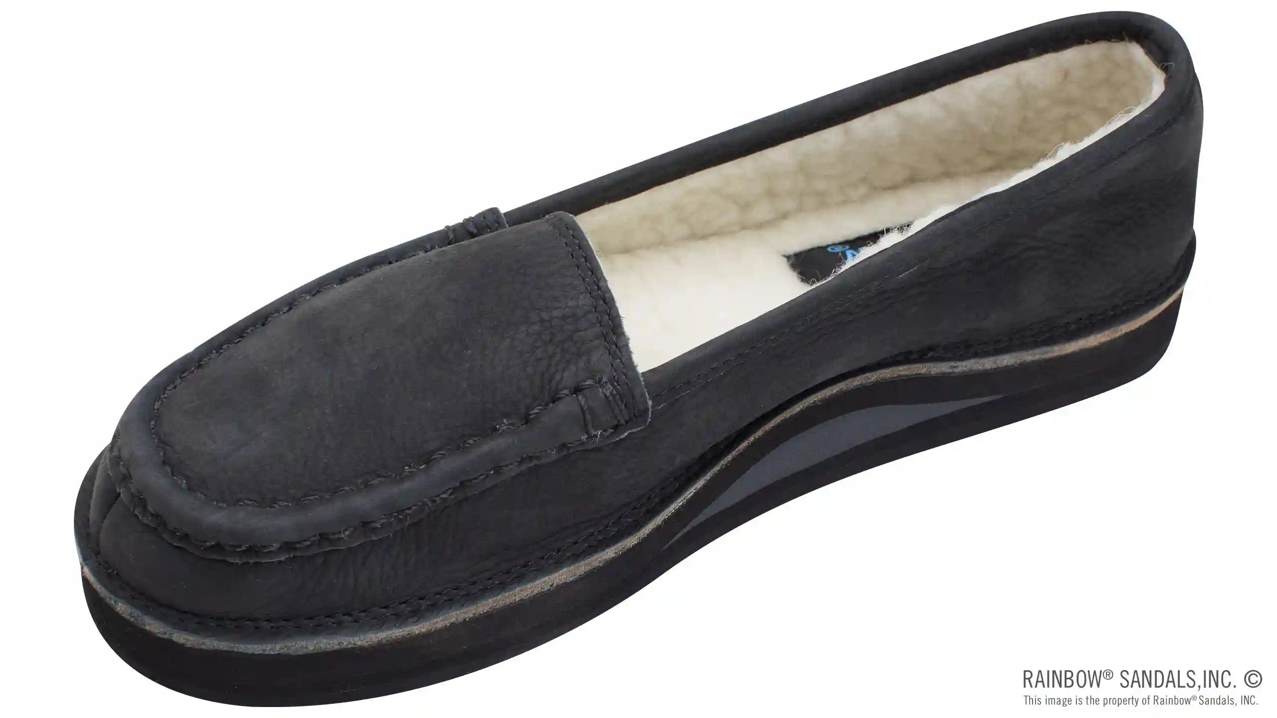 Comfort Classics - Premier Leather Loafer with Fleece Lining - Image 6