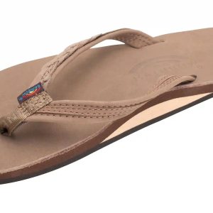 The Madison – Single Layer Arch Support with a  Braid on a 1/2 Narrow Rolled Strap