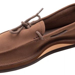 Women's Single Layer Milled Leather Mocca Loaf