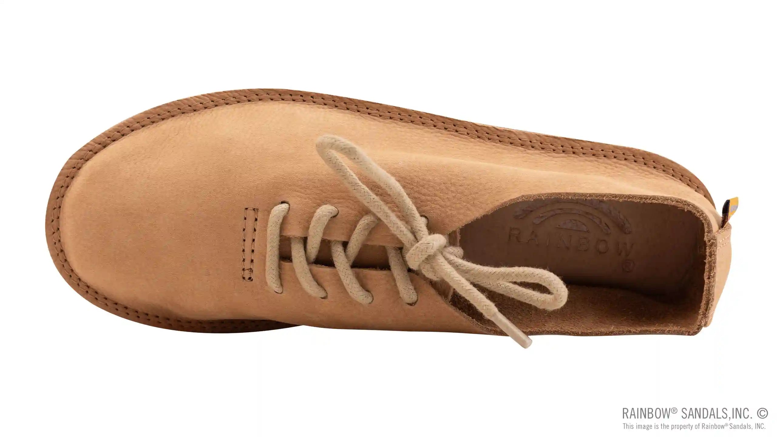 Women's Single Layer Milled Leather Mocca Shoe - Image 13