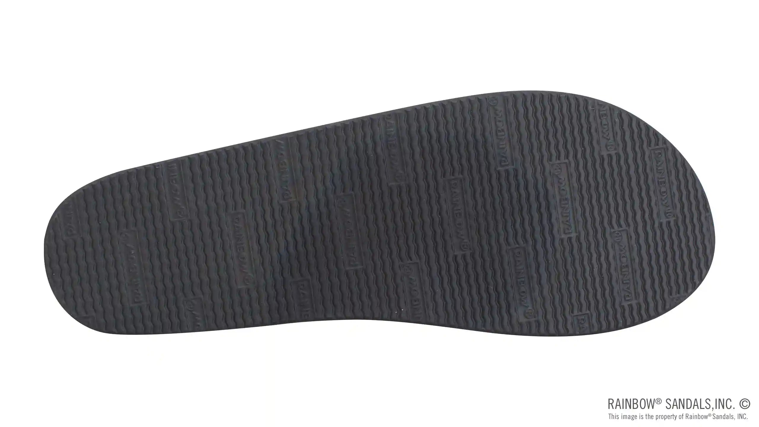 The Rastafarian - Single Layer Black Hemp with Rasta Mid Sole and 1 Strap - Image 5