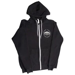 Unisex Sweatshirt with Circle Logo on Front and Back