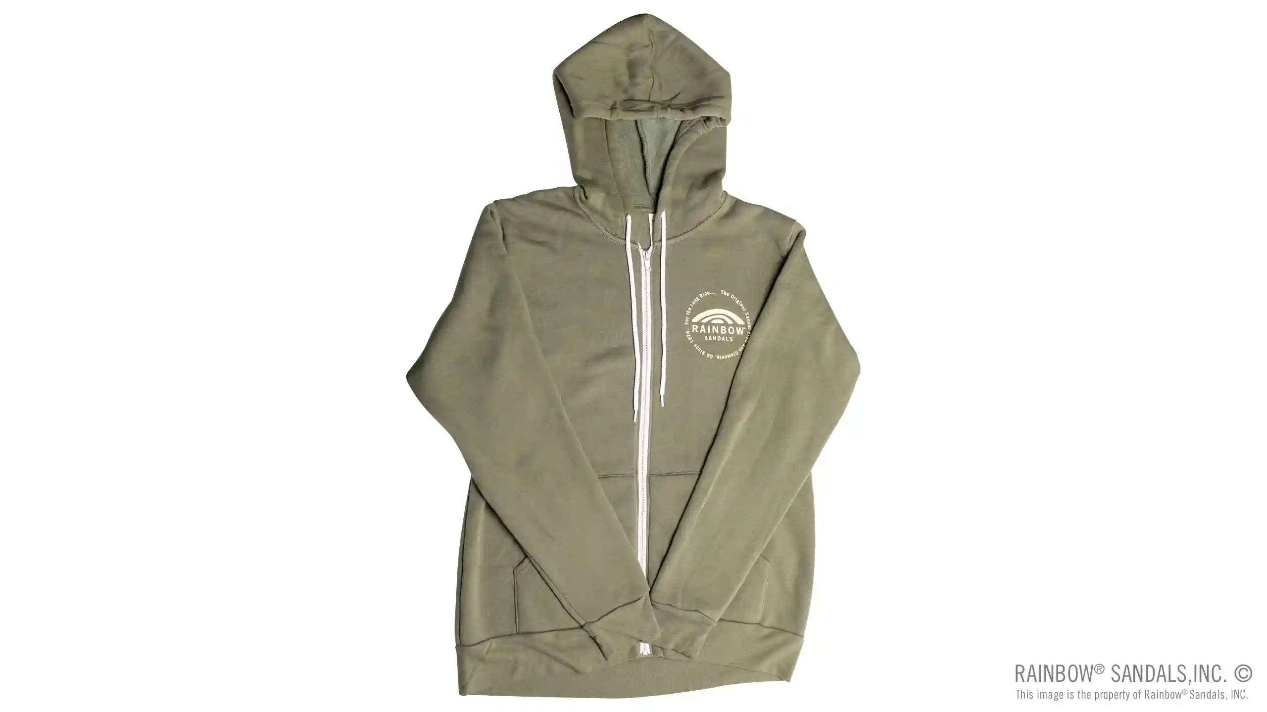 Unisex Sweatshirt with Circle Logo on Front and Back - Image 4