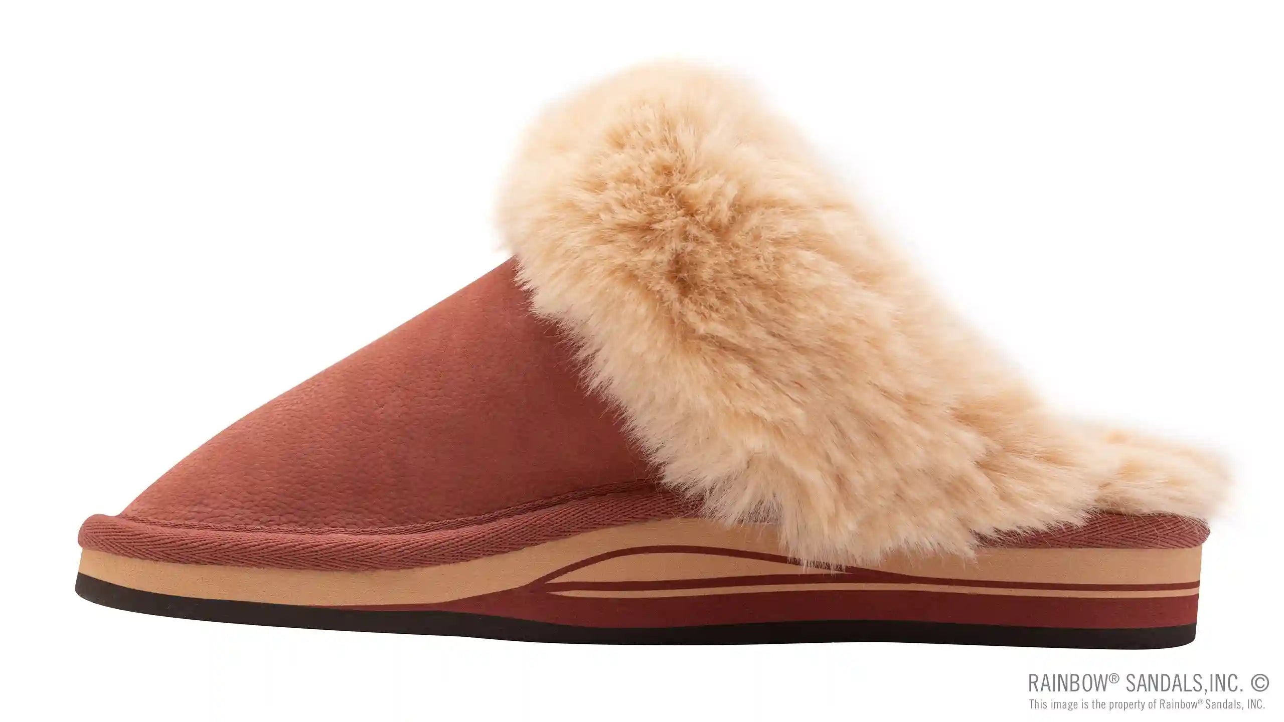 Sunset Snugs2 - Leather. Fleece Lined Slipper Double Layer Arch - Image 7