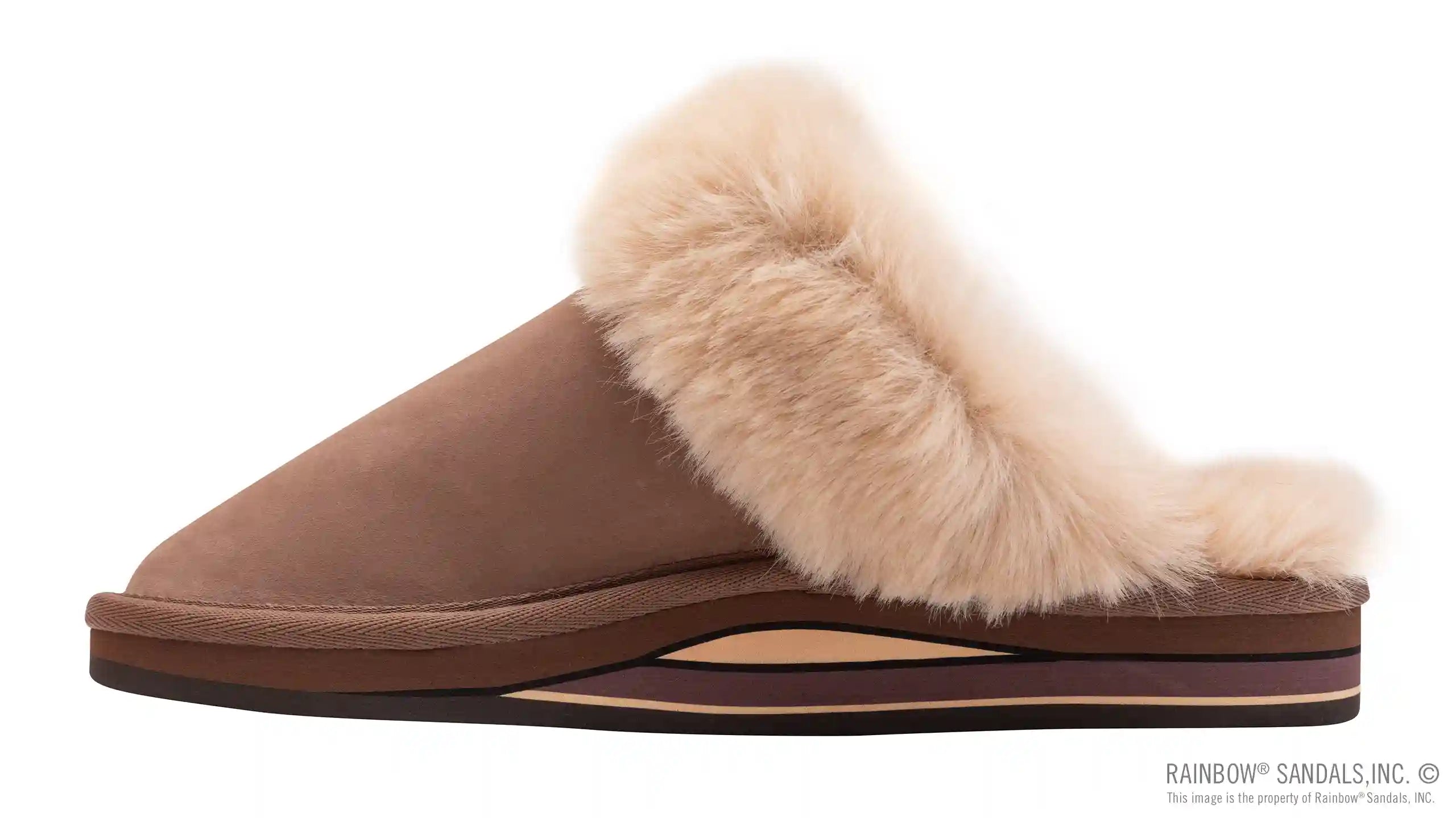 Sunset Snugs2 - Leather. Fleece Lined Slipper Double Layer Arch - Image 17