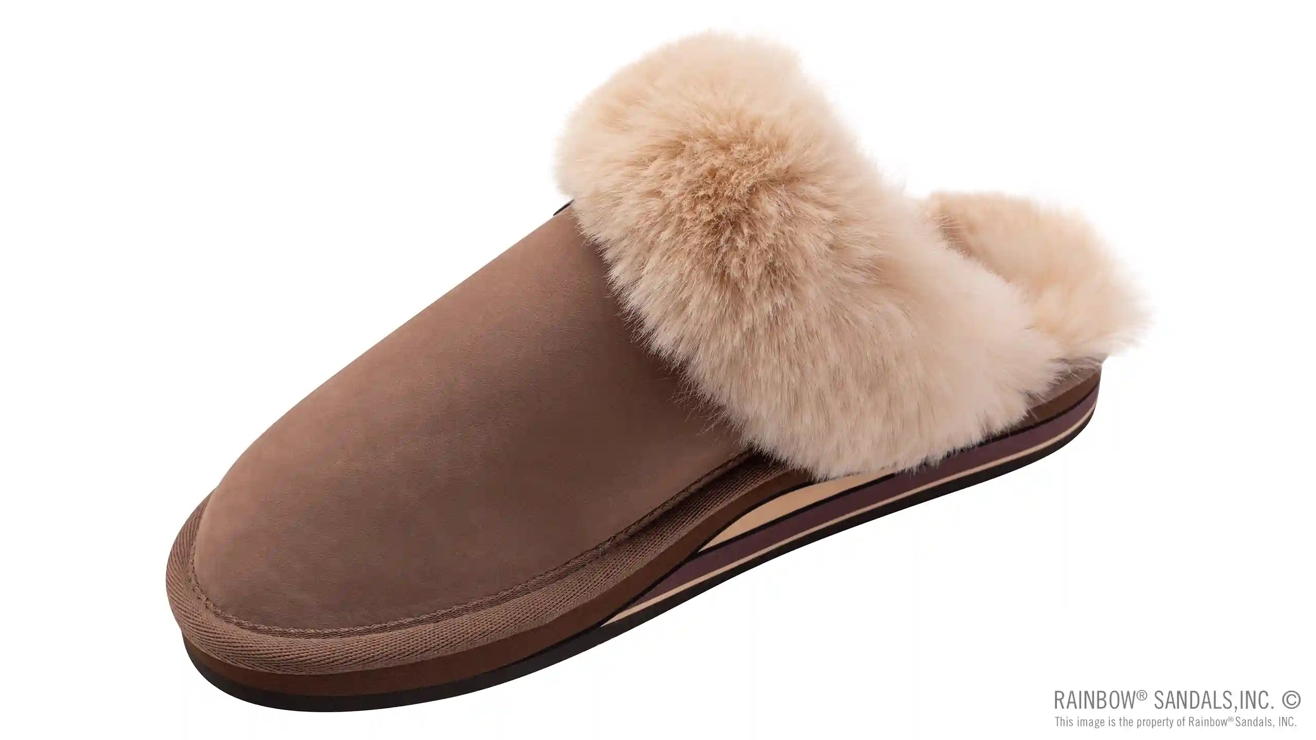 Sunset Snugs2 - Leather. Fleece Lined Slipper Double Layer Arch - Image 16