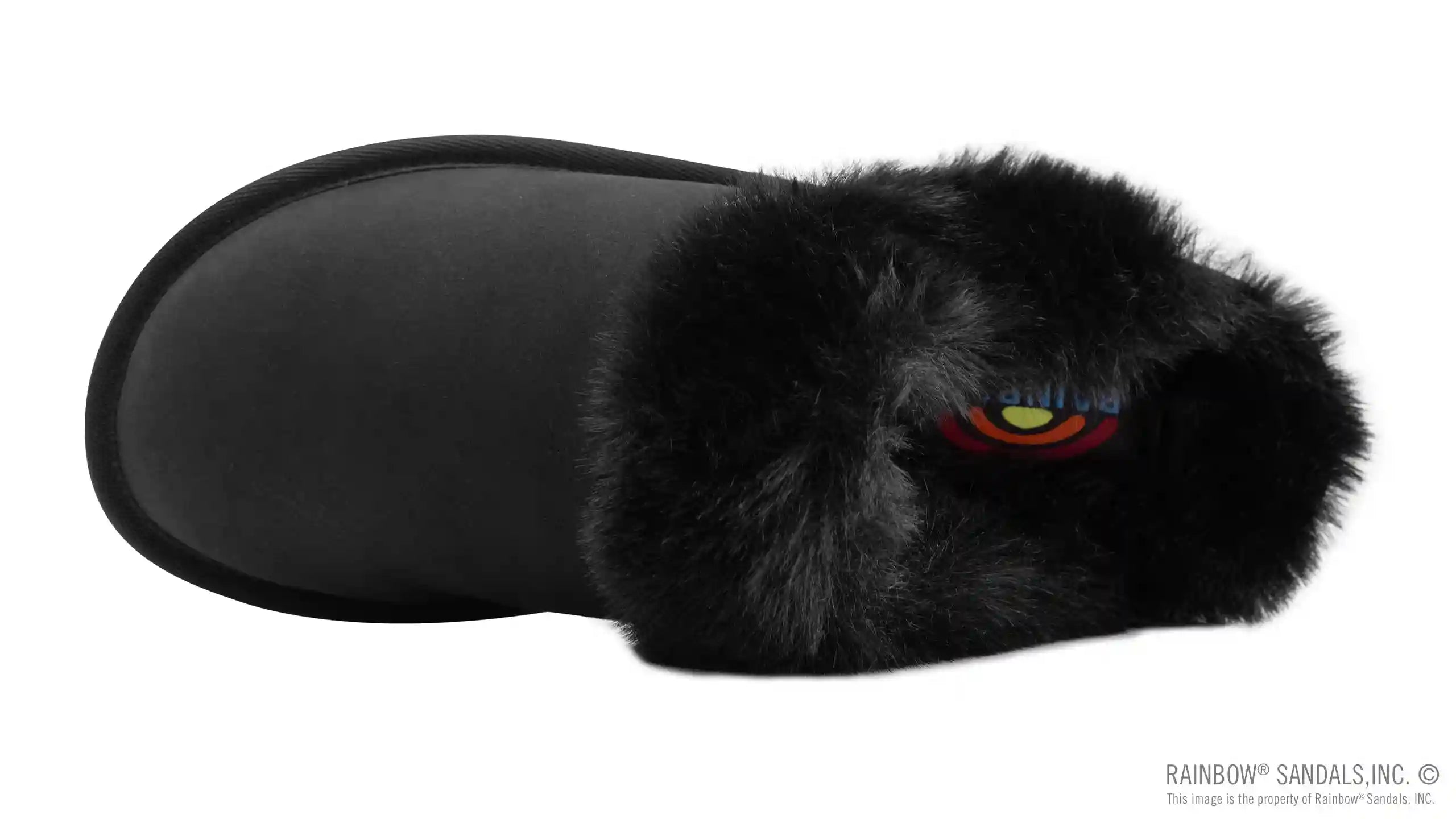 Sunset Snugs - Leather. Fleece Lined Slipper Single Layer Arch - Image 2