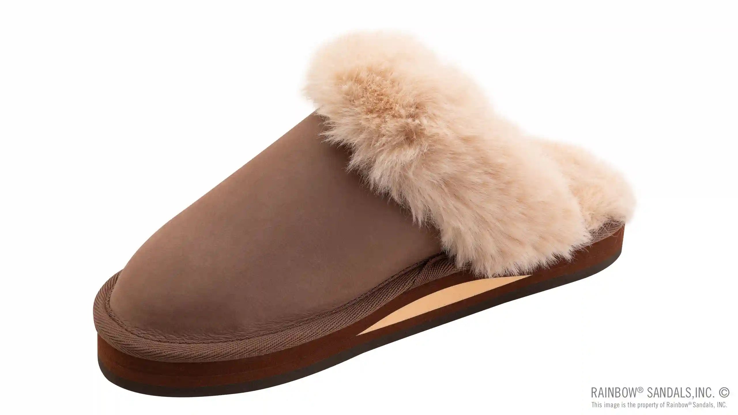 Sunset Snugs - Leather. Fleece Lined Slipper Single Layer Arch - Image 16
