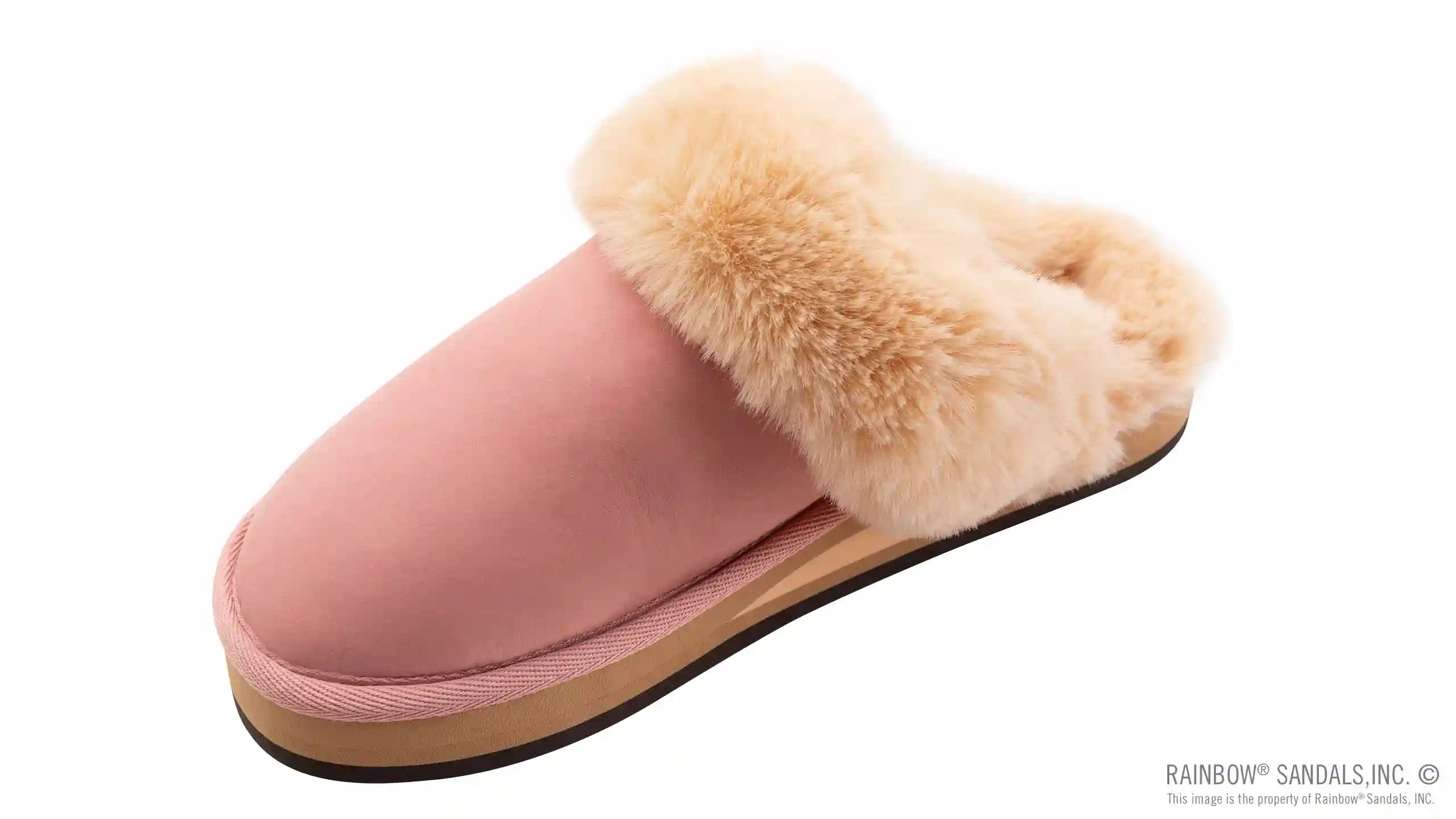 Sunset Snugs - Leather. Fleece Lined Slipper Single Layer Arch - Image 26